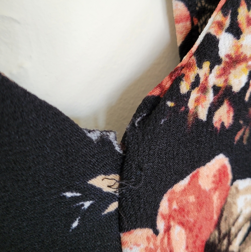 Blu Pepper Floral Halter Dress - Picture 3 of 3